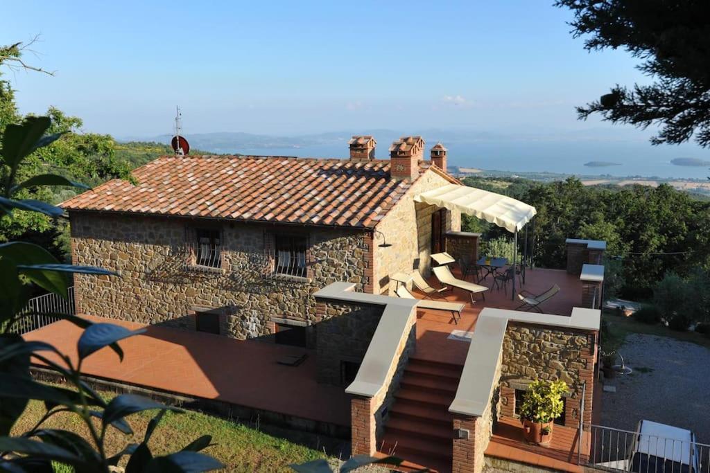 Villa Perugini Tuoro sul Trasimeno Exterior foto